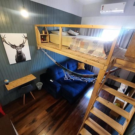 Quarto Mezanino Com Smarttv E Ar Itajaí Exterior foto