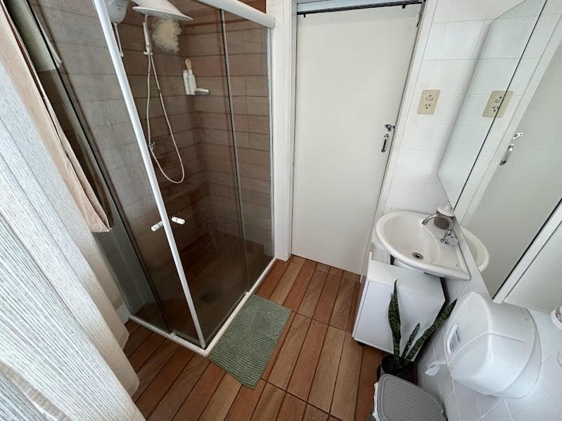 Quarto Mezanino Com Smarttv E Ar Itajaí Exterior foto